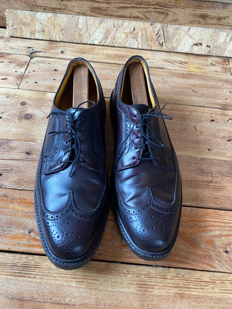 FLORSHEIM IMPERIAL 'Kenmoor' Brown Shell Cordovan Wingtip Dress