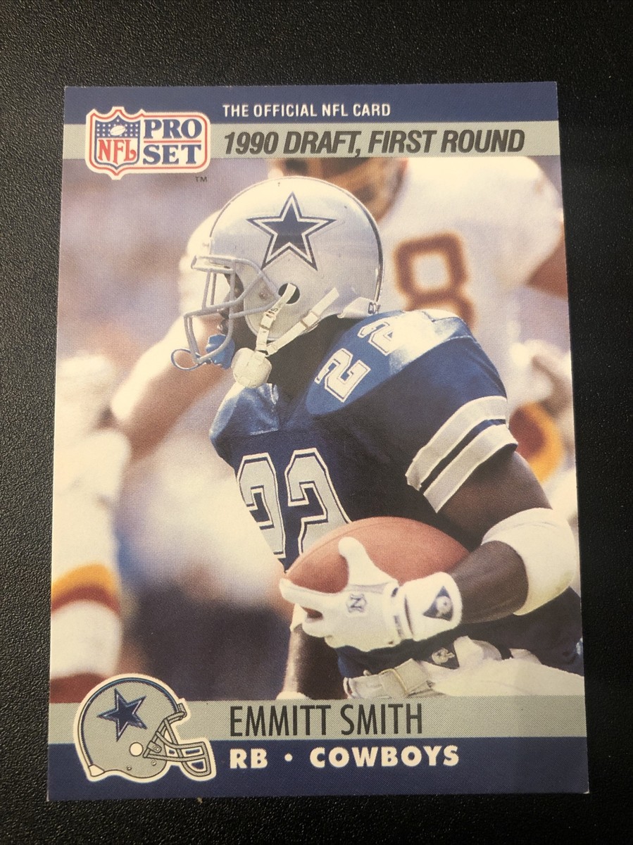 1990 ProSet Emmitt Smith Rookie #685 | eBay
