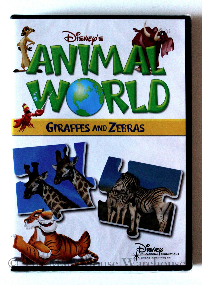 Disney's Animal World Giraffes Zebras Disney Nature Children's