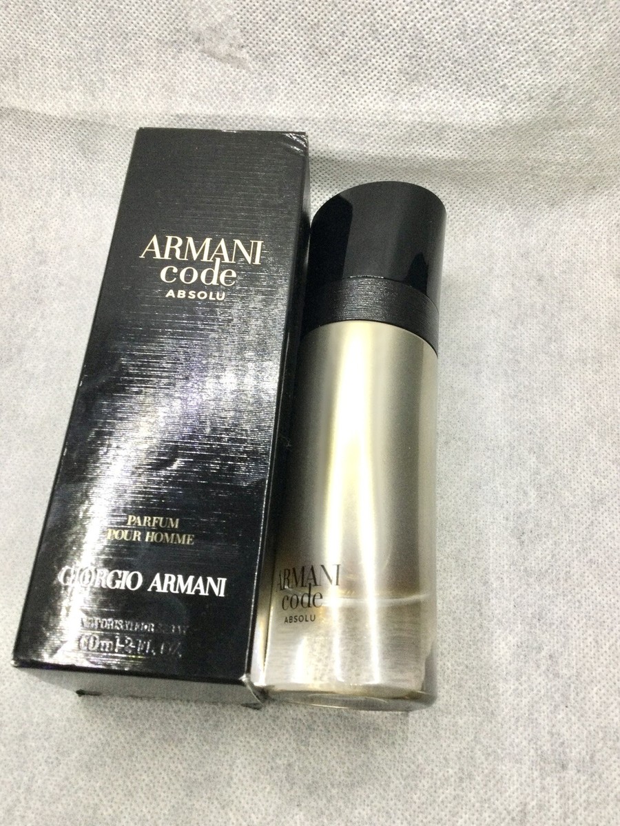 Armani Code Absolu By Giorgio Armani Pour Homme Eau De Parfum 60
