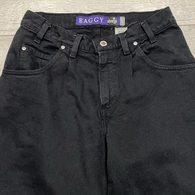 Levis SilverTab Baggy Jeans Mens Size 29x32* Black Denim USA 90s