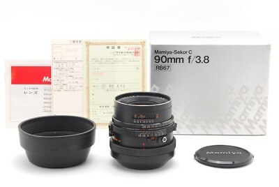 NEAR MINT-- in Box] Mamiya Sekor C 90mm f/3.8 For RB67 Pro S SD