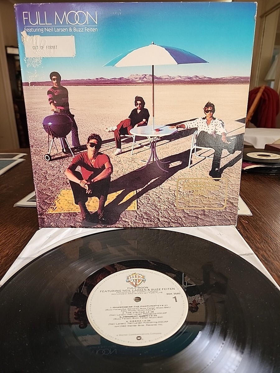 Full Moon – Full Moon 1982 BSK3585 WUWF RADIO PROMO LP Record Jazz