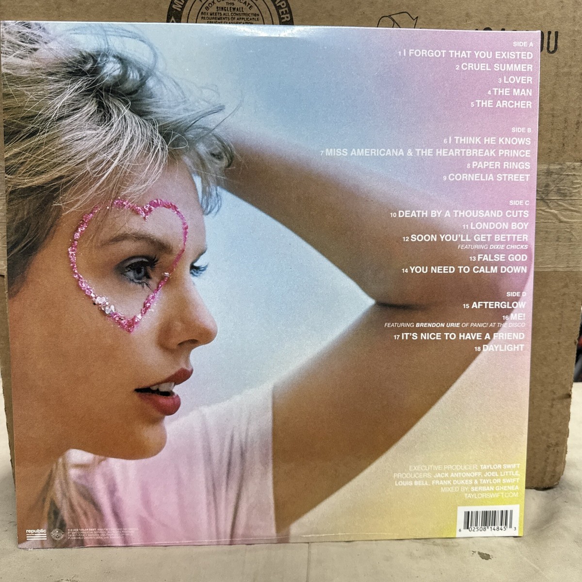 Taylor Swift - Lover ( 2X COLORED VINYL) Album 602508148453| eBay