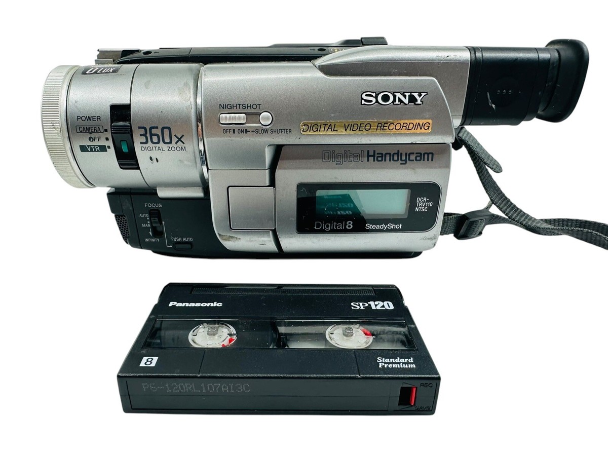 Sony NTSC Handycam Camcorder Standard8/Hi8/Digital8 Video Transfer