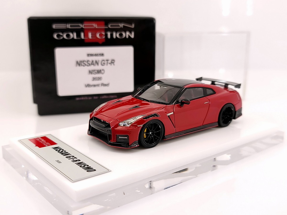 Make Up Eidolon 1:43 Nissan R35 GT-R Nismo 2020 Vibrant Red