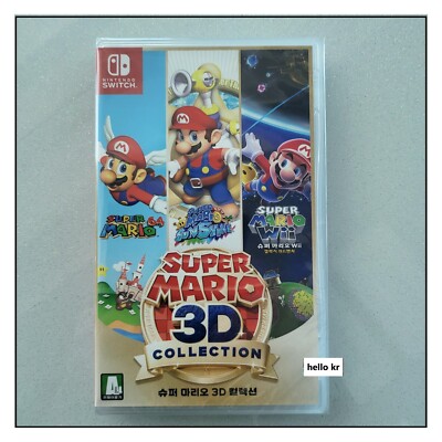 New *] Super Mario 3D Collection All-Stars Korean English Multi