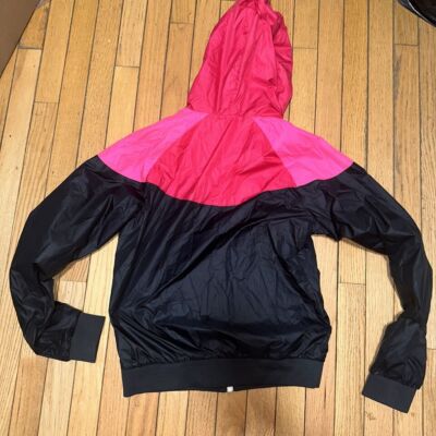 Nike Windrunner Womens Running jacket Black / Red / Pink (545908