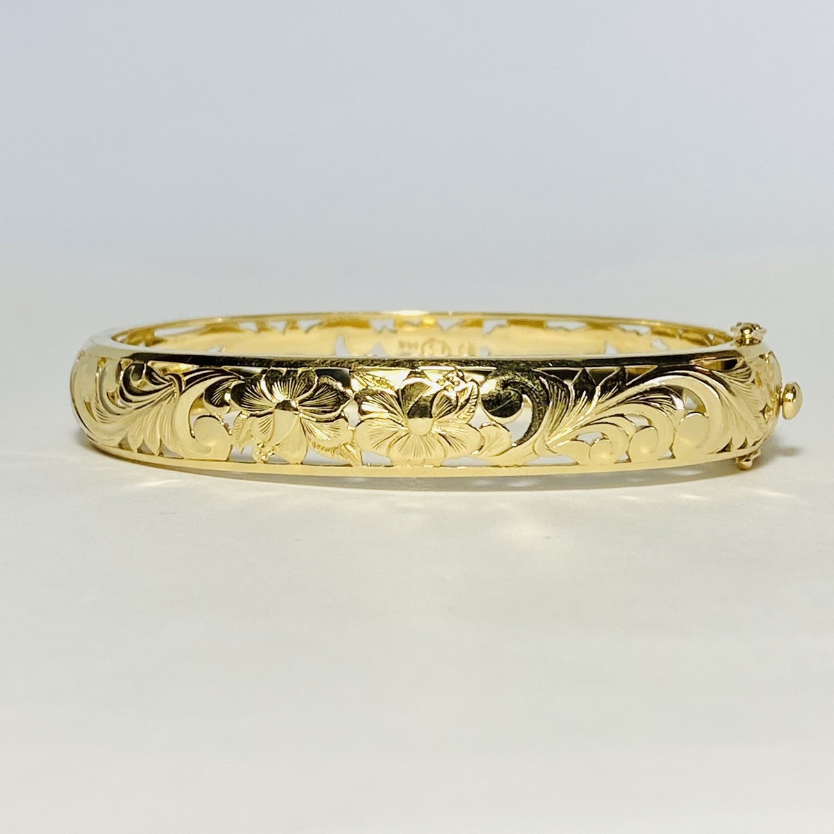 Honolulu Jewelry Co. 14K Yellow Gold Hawaiian Heirloom 10mm 6.9