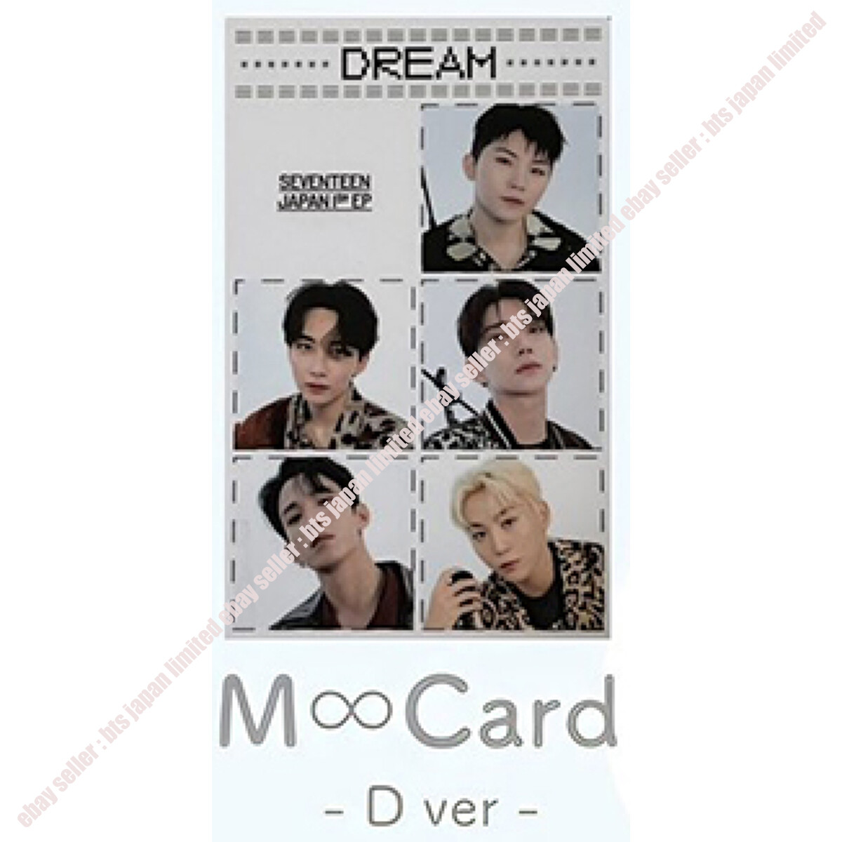 SEVENTEEN Woozi DREAM Limited Official Photocard A B C D S F CARAT