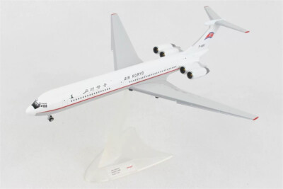 for Herpa Ilyushin IL-62M Air Koryo P-885 1/200 Aircraft Pre-built