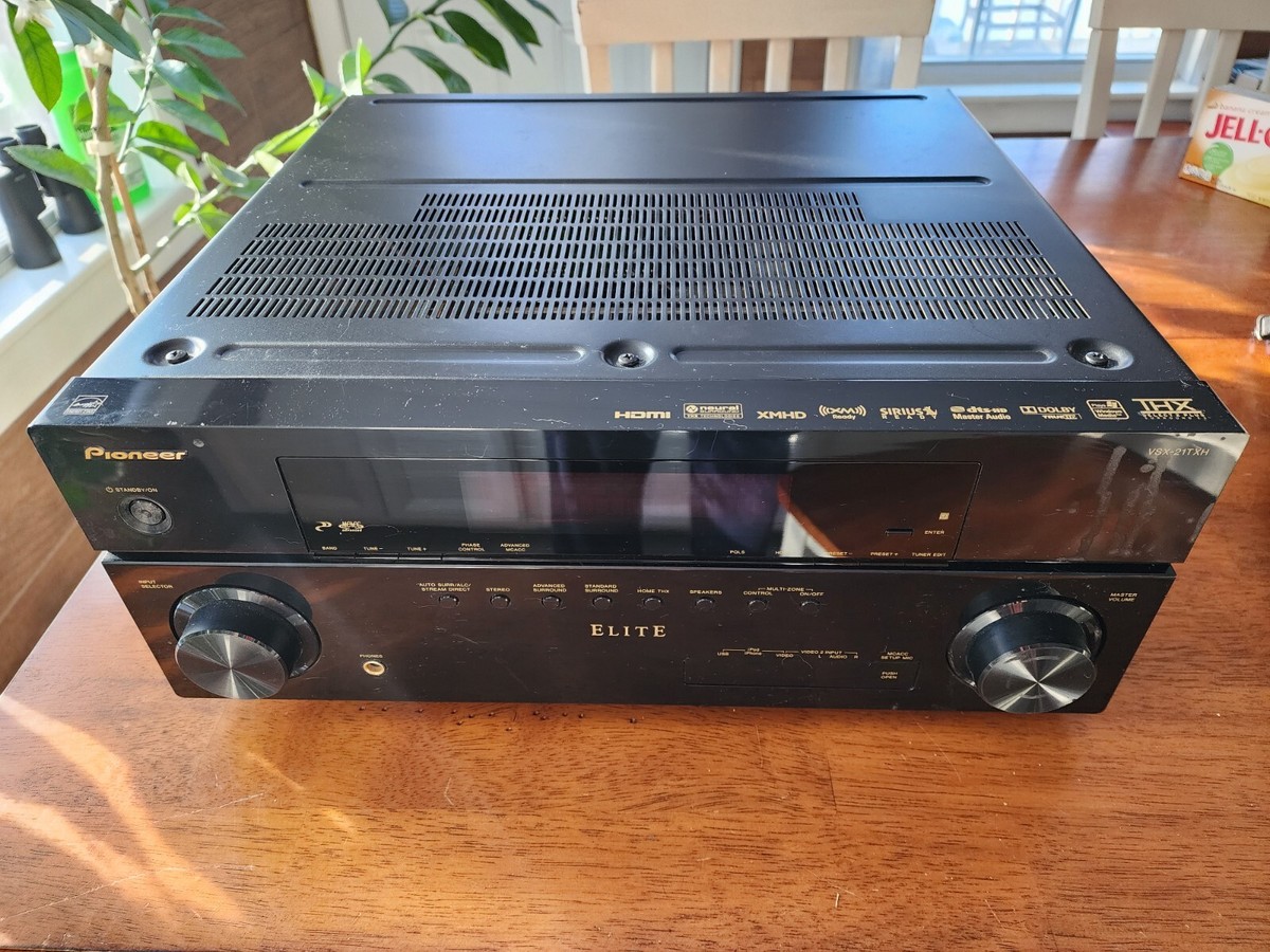 Pioneer Elite VSX-21TXH 7.1 Channel AV Receiver 110 Watts x 7 | eBay
