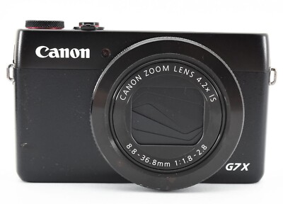 CANON POWERSHOT G7X G7 X 4.2 Zoom Lens Digital Camera Made In