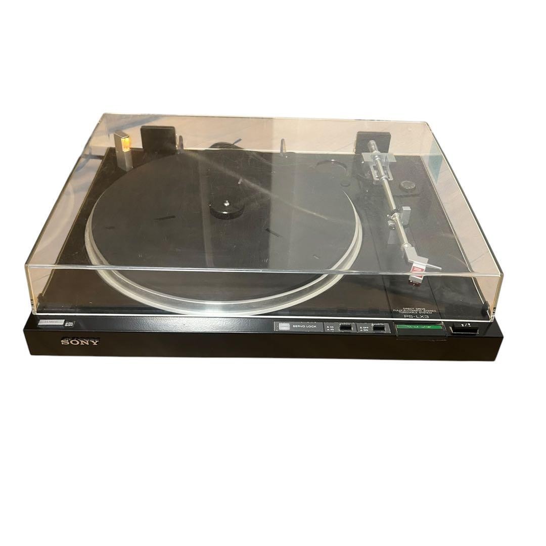 Sony PS-LX3 Direct Drive Stereo Turntable Re cord Player Full