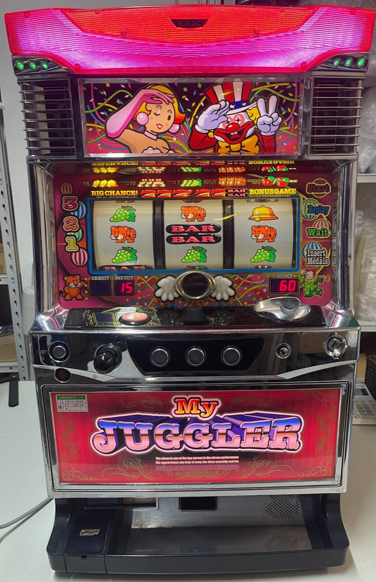 Pachislot My Juggler II KK Japanese Casino Slot Machine 100V Rare