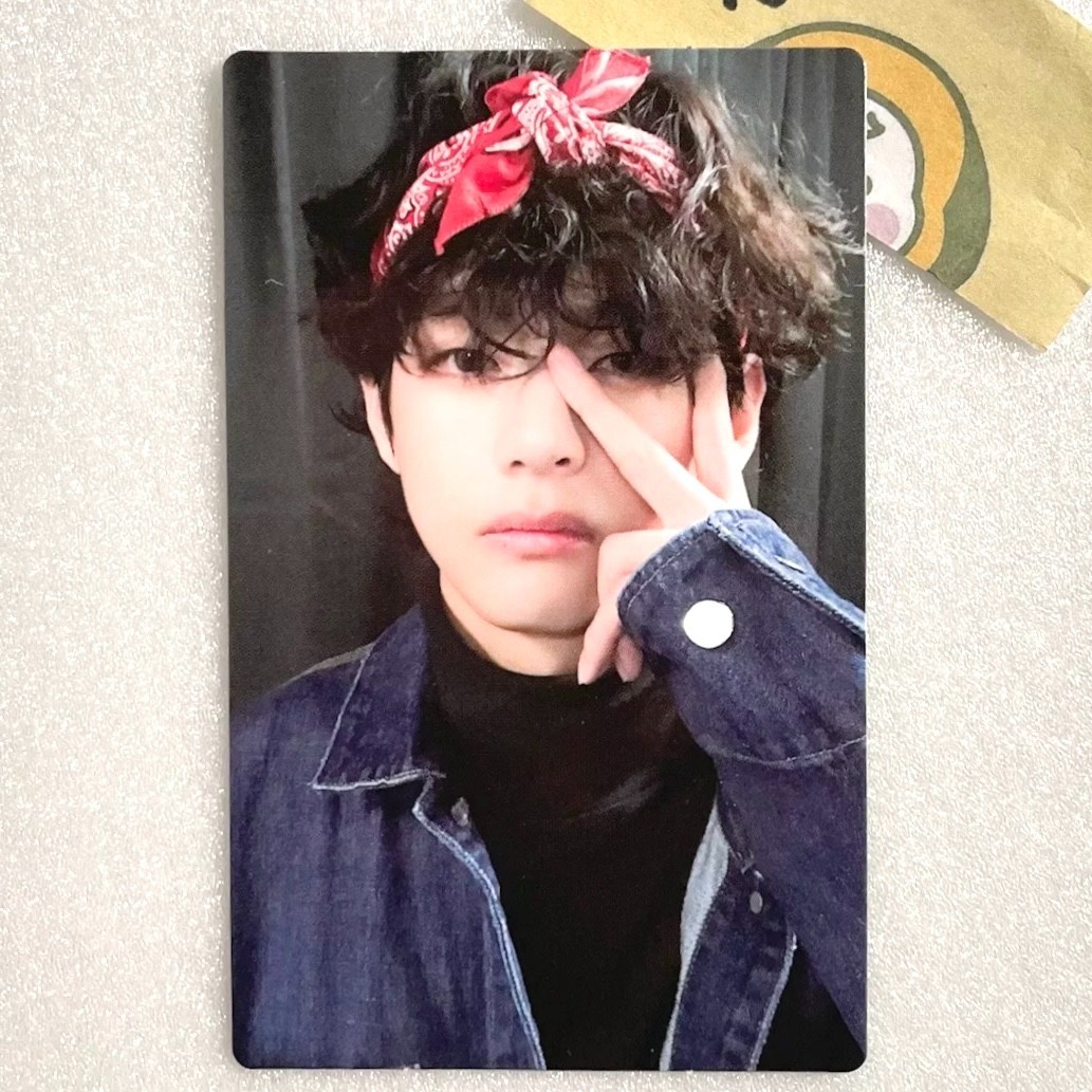 BTS V Taehyung Official Photocard MAGIC SHOP JAPAN Fanmeeting Vol
