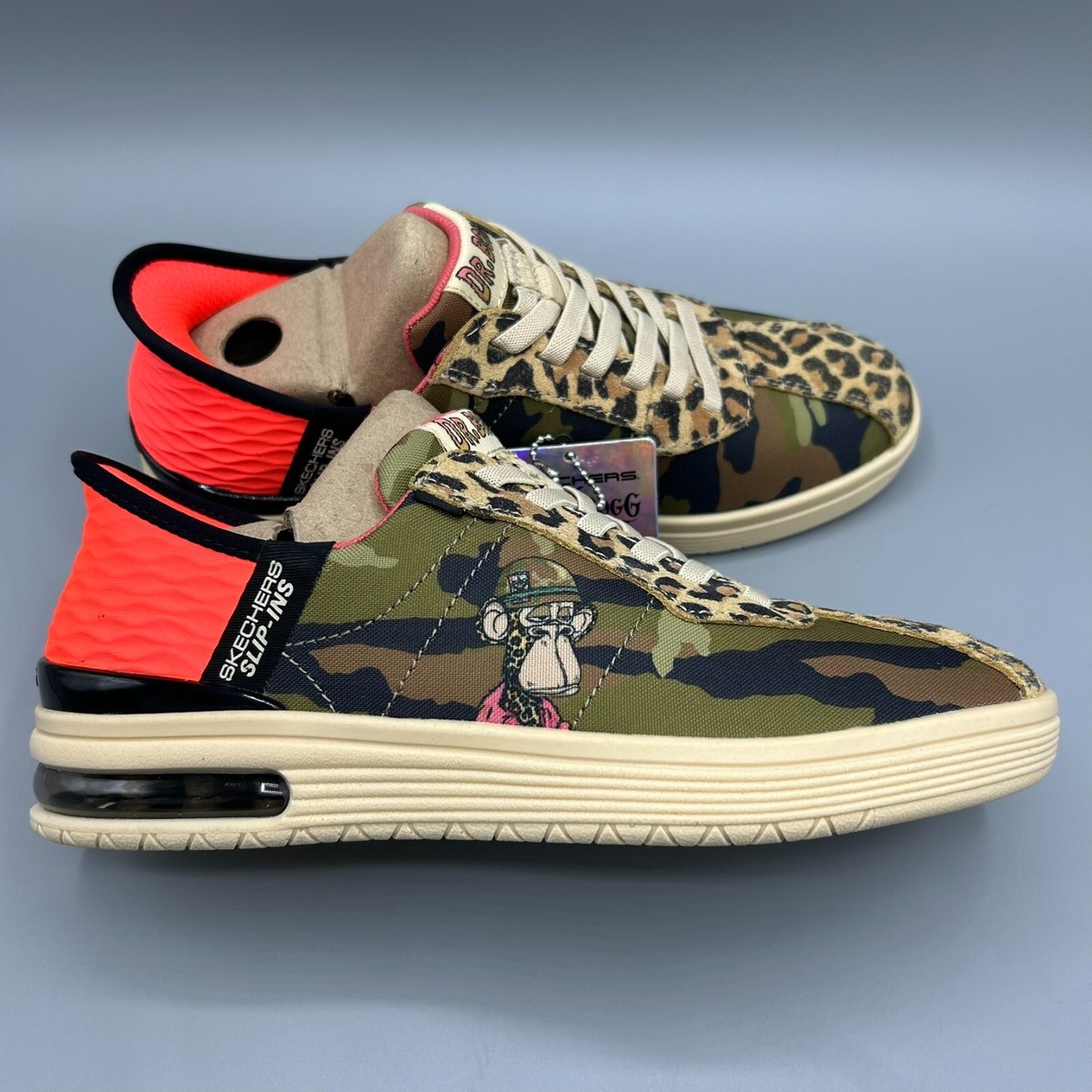 Mens SKECHERS Snoop Dogg Doggy Air-Dr. Bombay Hands Free Slip-Ins