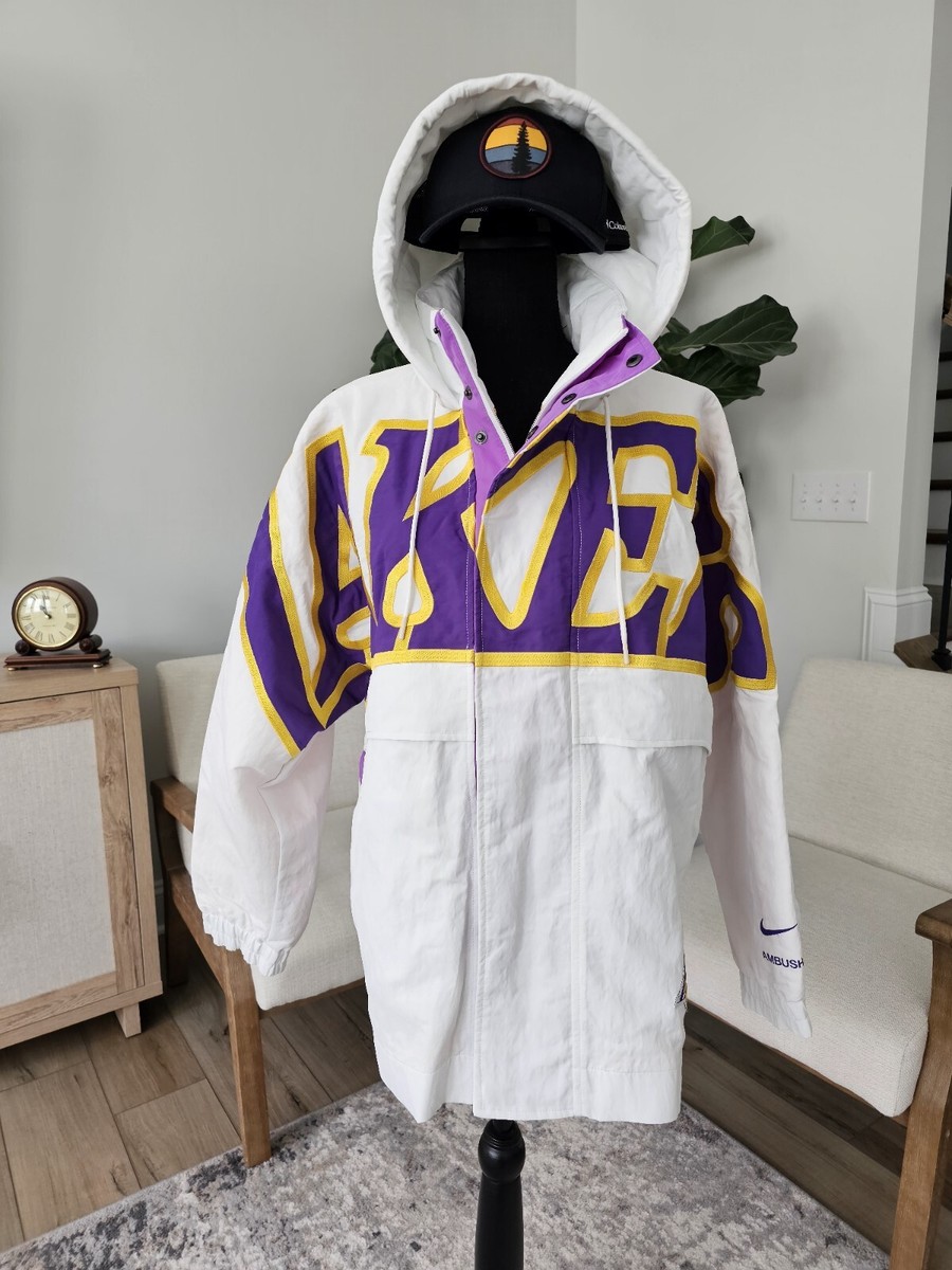 Nike Ambush Womens NBA Collection Lakers Jacket Full Zip Size