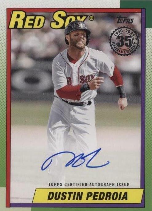 2025 Topps Series 1 - Dustin Pedroia #90A-DP for sale | eBay