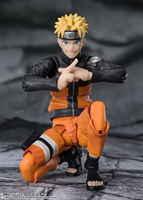 S.H.Figuarts NARUTO Shippuden Naruto Uzumaki PVC&ABS pre-painted