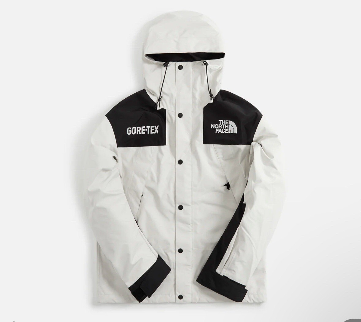 North Face Men's GORE-TEX GTX Mountain Jacket - White/Black SIZE