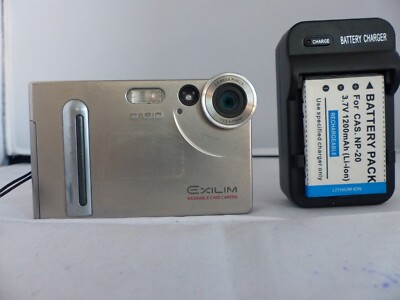 Casio EXILIM S2 2.0MP Digital Camera - Silver for sale online | eBay