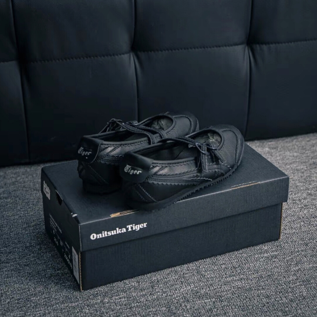 2025 Patou x Onitsuka Tiger Mexico 66 Tgrs Black/Black Ballet