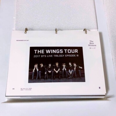 BTS Memories Of 2017 DVD Full Package J-hope Photocard Official