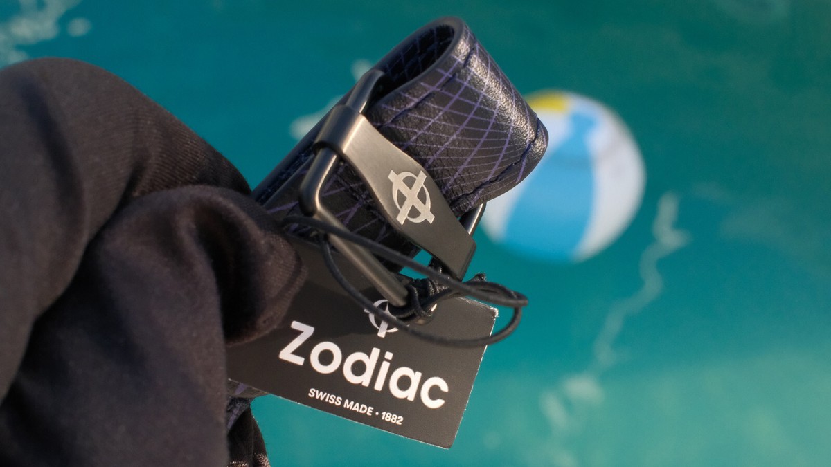 Zodiac x Worn & Wound Super Sea Wolf Laser tag Ultra Violet LE 282