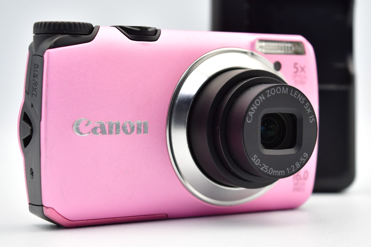 ⏯️[Excellent+5] Canon PowerShot A3300 IS Compact Digital Camera