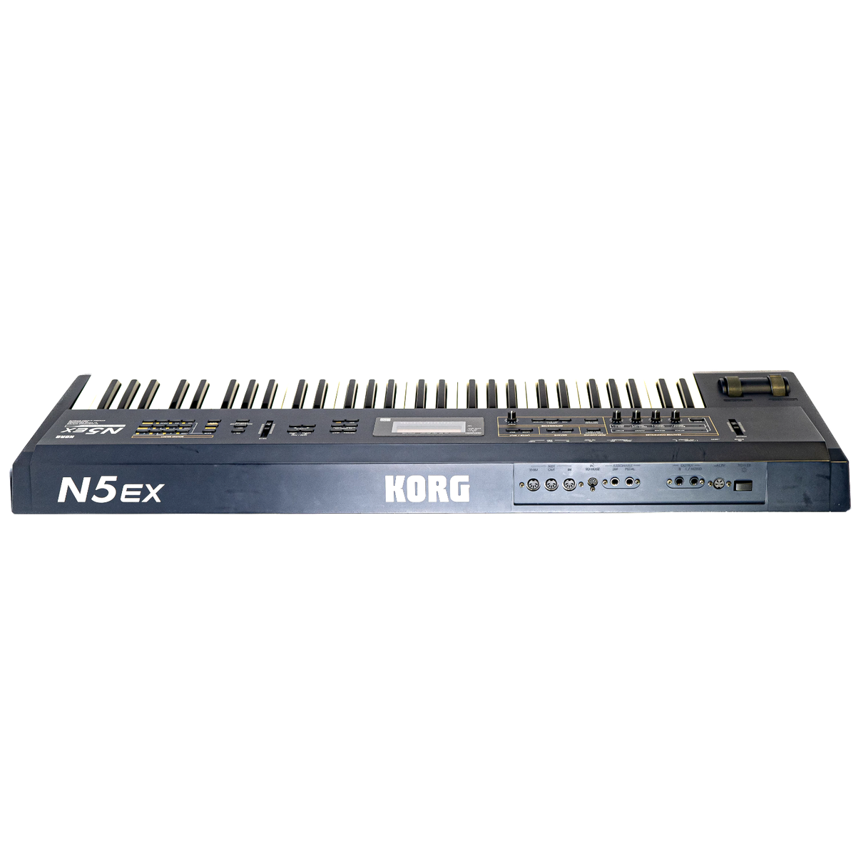 Korg N5EX - Lightweight 61 key Synth Workstation w/ Gigbag, Power