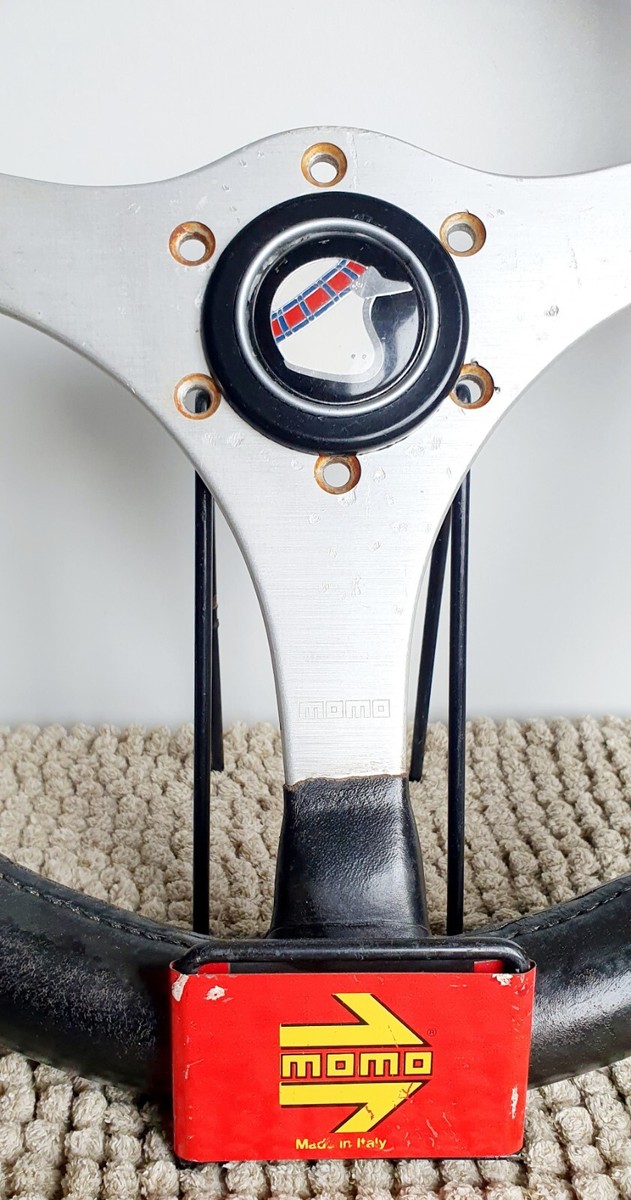 MOMO Vintage ULTRA RARE Jackie Stewart Steering Wheel F1 Porsche