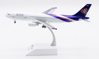 1:200 JC Wings THAI AIRBUS A300-600R Passenger Airplane Diecast