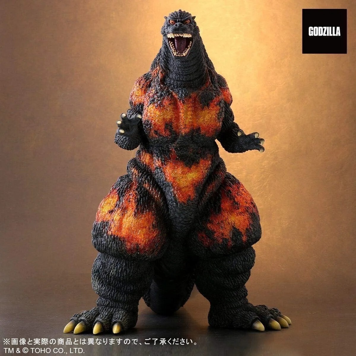 Godzilla 1995 Burning Clear Limited ver. X-Plus Toho 30cm Series