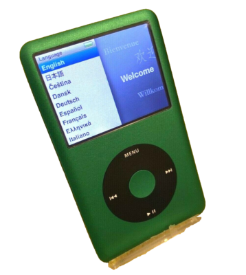 Apple IPOD CLASSIC 7th Generation 256GB MP3 - Green - Excellent