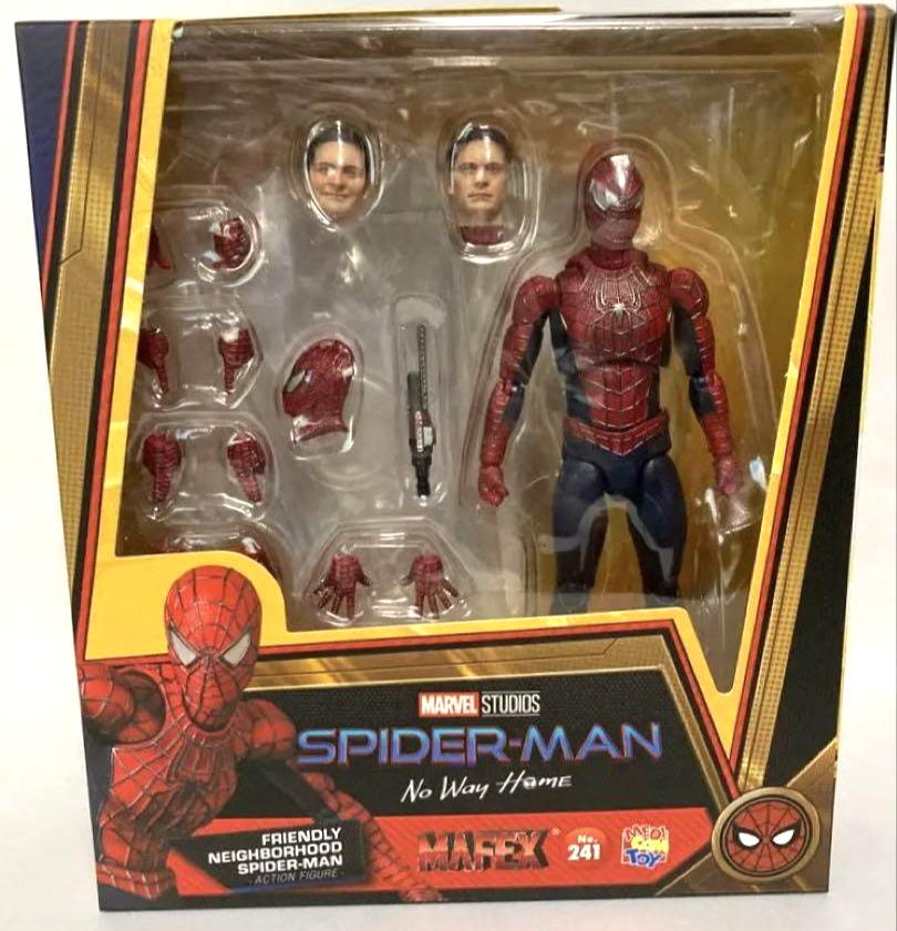 MAFEX No.241 Spider-Man Friendly Neighborhood Marvel Action Figure