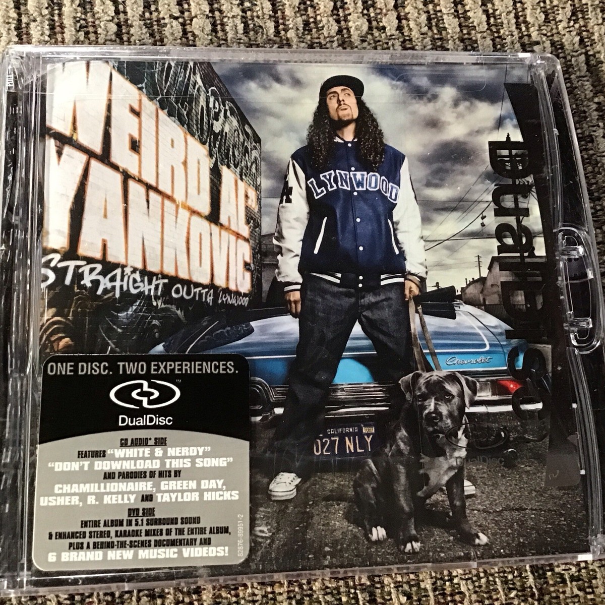 WEIRD AL” YANKOVIC STRAIGHT OUTTA LYNWOOD BRAND NEW DUALDISC CD