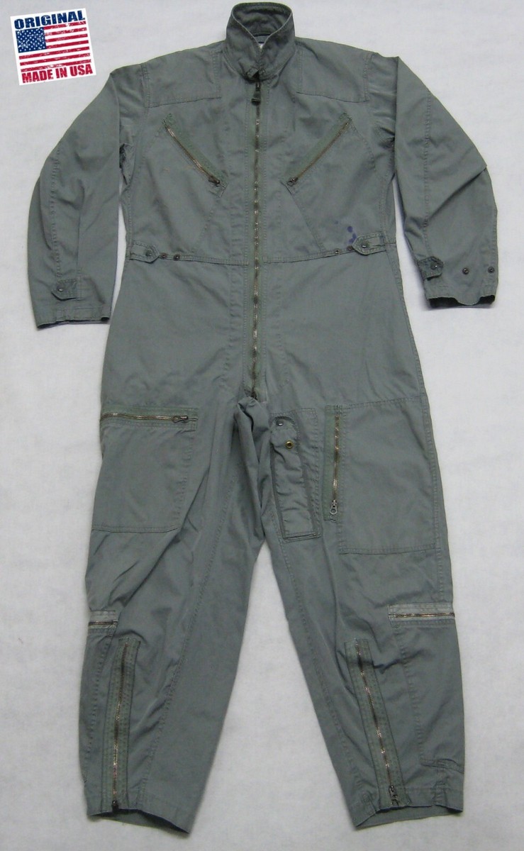 VINTAGE 1968 US AIR FORCE USAF COVERALLS JUMPSUIT FLIGHT SUIT USA