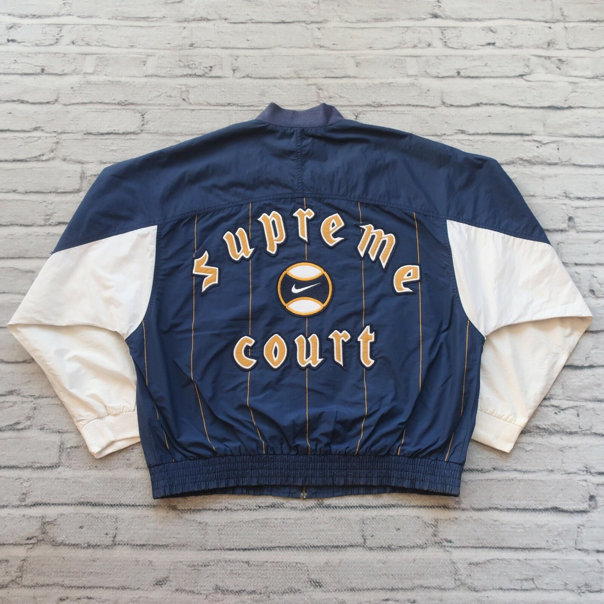 Vintage 90s Nike Supreme Court Jacket Size M SC Basketball | eBay