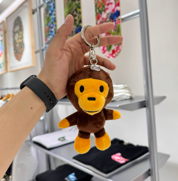Ape BAPE BABY MILO PLUSH DOLL KEYCHAIN Plush Keychain | eBay