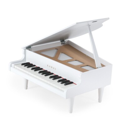 KAWAI Mini Grand Piano White 32 Key Toy Piano Musical Instrument