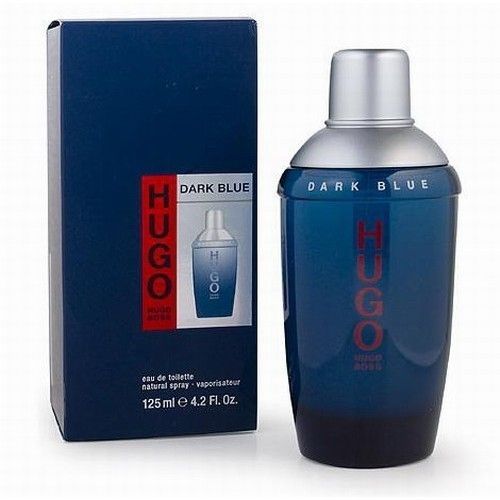 Hugo Boss Dark Blue 125ml EDT Spray for Men Genuine Perfume Rare