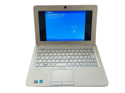SONY VAIO W VPCW119XJ/W White Windows10 mini-notebook PC used From