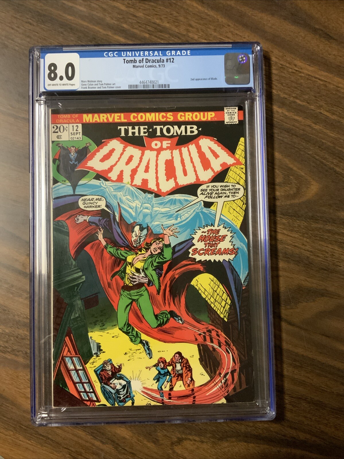 アメコミリーフ Tomb of Dracula #12 CGC 6.5 アメコミリーフ Tomb of