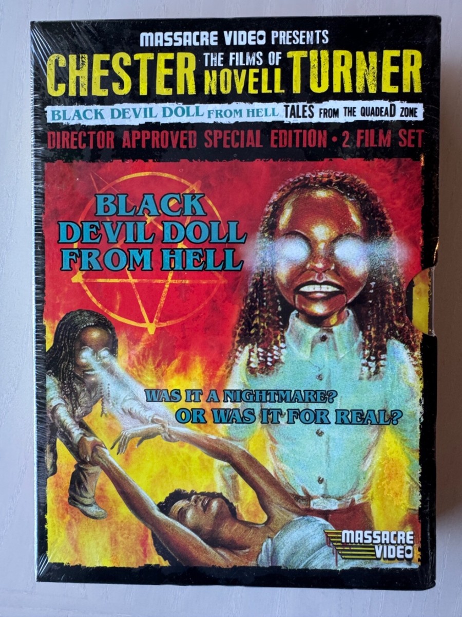 Black Devil Doll from Hell Tales from the Quadead Zone DVD Box Set