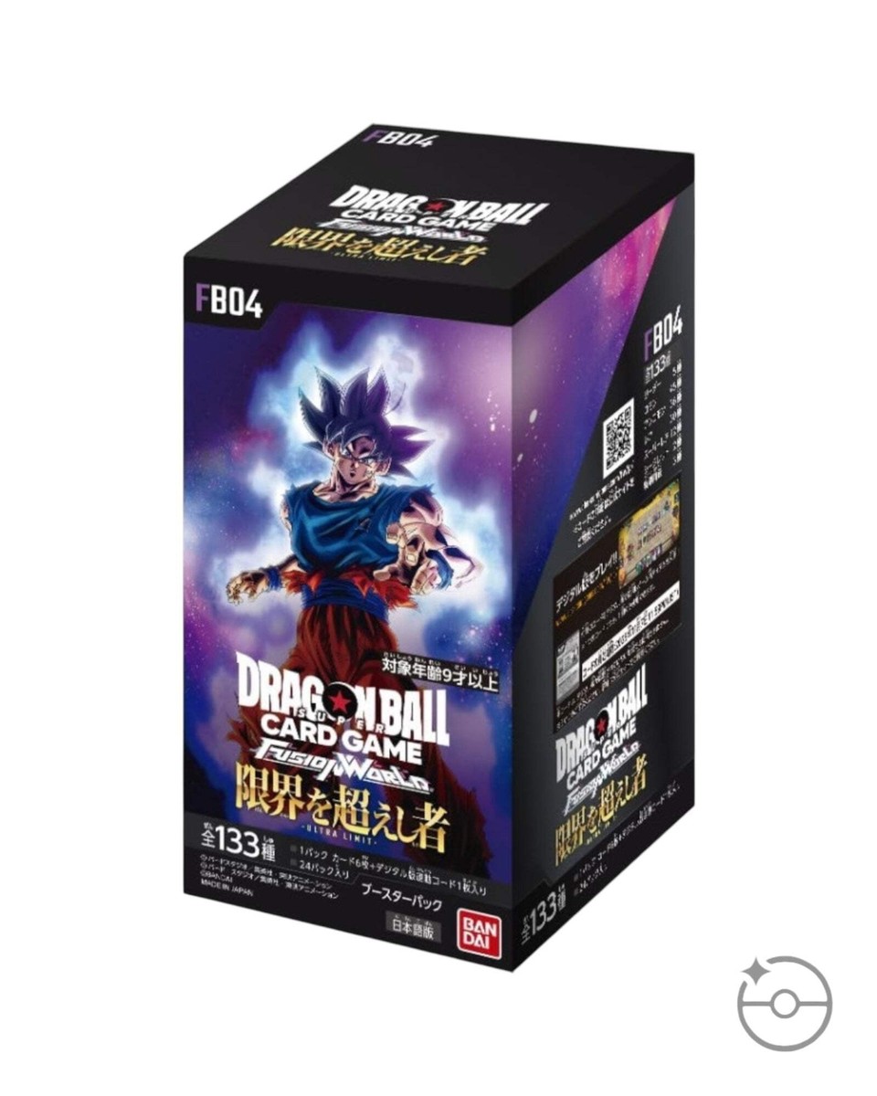 Dragon Ball Super TCG: Fusion World- Ultra Limit FB04 Booster Box