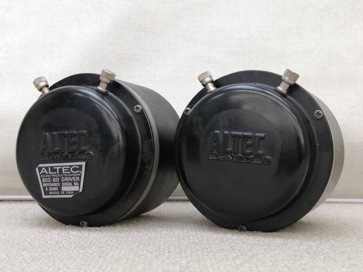 ALTEC 802-8D Driver Units Pair Used JP | eBay