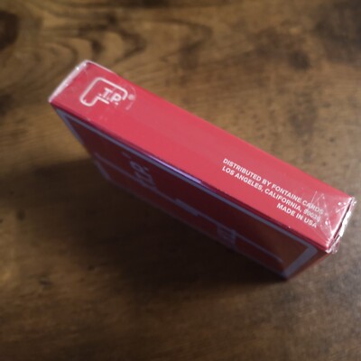 FTP X Fontaine Red Limited Edition Playing Cards New Limited