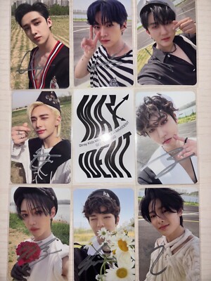 Stray Kids Maxident Autographed Signed Photo card All member