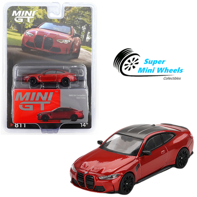 Mini GT 1:64 BMW M4 Competition (G82) Sakhir Orange #811 | eBay